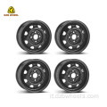 Ruote in acciaio nera offroad 4WD RIM 16x8